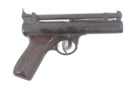 A Webley and Scott Webley Senior air pistol. S/N: 17752.
