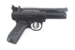 A vintage 0.22 Webley air pistol 'Premier'.