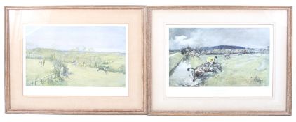 Two hunting related prints after L Edwards.