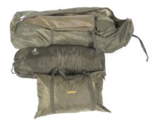 A Trekker bivvy and cover and a Nash sleeping bag.