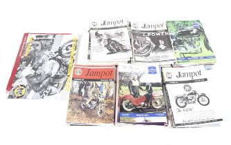 A collection of vintage Motorcycle manuals. Including Jampot, etc.