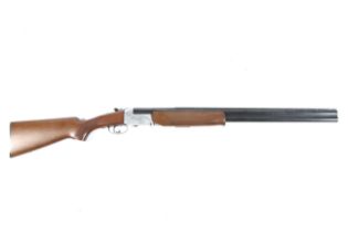 An Investrom 12G over under shotgun.