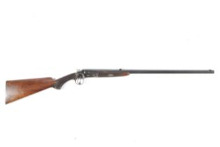 Holland and Holland .297 semi-smooth bore single shot rifle.