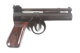 Webley Junior Air Pistol. .177 caliber. In case.