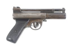 A pre-WWII Webley air pistol MKI,