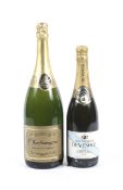 Two bottles of Champagne. Featuring one bottle of Premium Champagne |Demi Sec, 1.