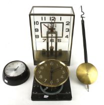 Three electric clocks.