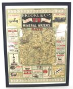 Framed Bath & Bristol interest calendar 1919.