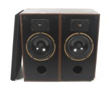 A pair of vintage Splendor Audio Prelude speakers. S/N 1059.