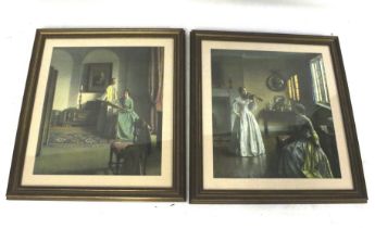 A pair of contemporary Leonard Campbell Taylor (1874-1969) prints.