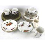 A collection of assorted Royal Worcester Eversham dinner service. Including plates and bowls, etc.