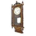 A Vienna style wall pendulum clock.