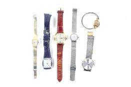An assortment of 20th century and later watches. Including a Roamer, Vanguard.