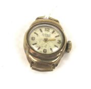 Doric, a lady's 9ct gold cased wrist watch, circa 1962.