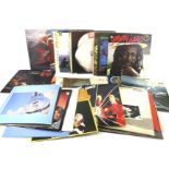 Collection of assorted LP 33 RPM vinyl records. Including 1960s, 70s and 80s, etc.