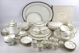 A contemporary Royal Worcester Viceroy pattern tableware dinner service.