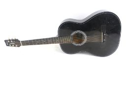 A Madina acoustic guitar.