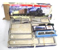 A collection of assorted 00 gauge scale model railway items.