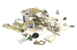 A collection of period jewellery.