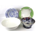 A group of four assorted vintage ceramic bowls. Max.