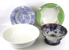 A group of four assorted vintage ceramic bowls. Max.