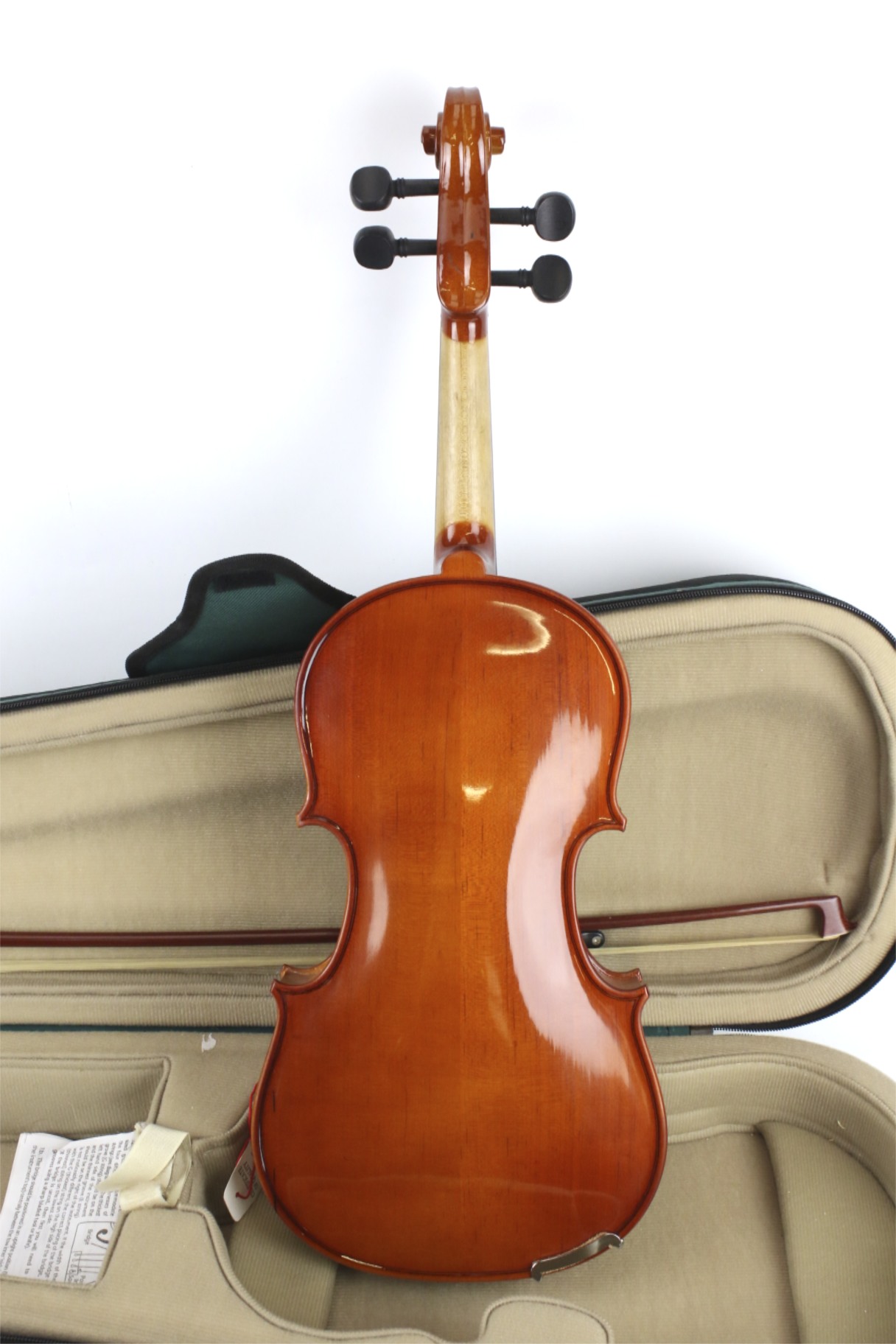 An Antoni student violin, bow and case. - Image 2 of 2