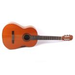 A classical Spanish guitar. 'Malaga' BM with carry case. L99.