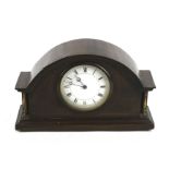 A Victorian mantel clock.
