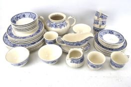 A Mulberry tea and dinner service. Including six teacups, etc. Max.