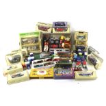 A collection of assorted die cast vehicles.