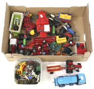 A collection of Britians farm related plastic and diecast models.