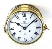 A Schatz 'Royal Mariner' bulk head clock.