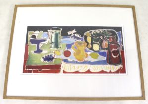 A Patrick Heron (1920-1999) coloured print.