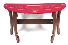 Six assorted Casino gaming tables.
