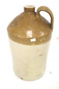 A large 'Price, Bristol' stoneware cider flagon.