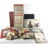 An assortment of Victorian and later photographs and ephemera.