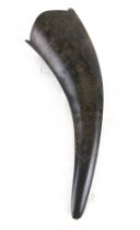 An Indonesian buffalo horn.