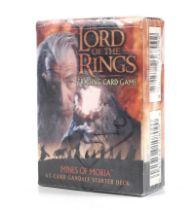 Lord of the Rings, Trading Card Game, Mines of Moria. Gandalf starter deck of 63 cards.