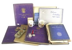 A collection of George V Royal commemorative items.