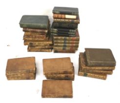 A small quantity of early bindings, in mixed condition.