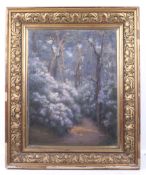 Dora Eyret 19th-20th century, pastel, 'Rhododendrons'. Signed lower right and labelled verso, 60.