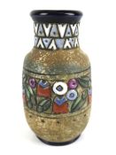 An Austrian Amphora pottery vase.