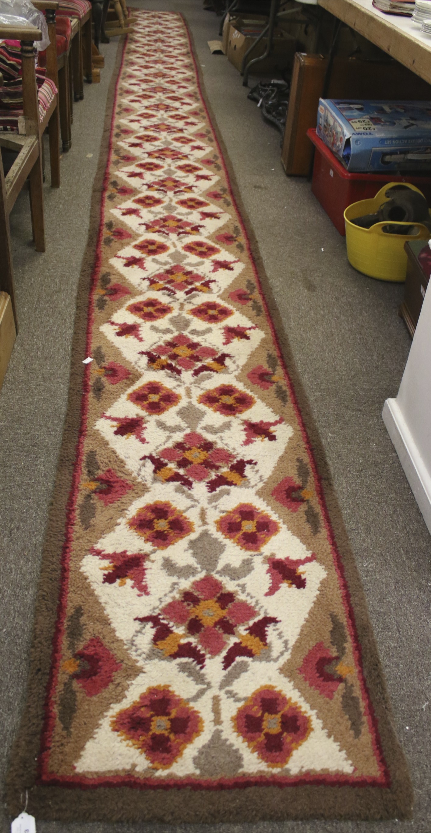 A 20th century carpet runner.