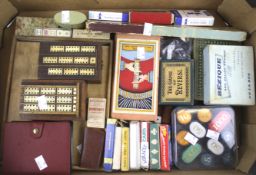 An assortment of vintage games.