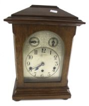 A 20th century German mantle clock.