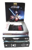 9 x Laser discs Star Wars : Special Edition, 12 Monkeys, Goldfinger,Scarface,