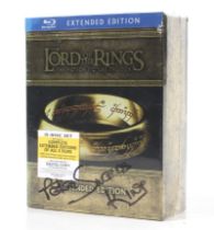 Lord of the Rings, The Motion Picture Trilogy Blu-ray box set.