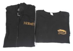 The Hobbit - two items of film crew clothing.