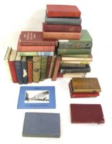 A collection of 20th century books. Including poetical works, Shelley and Robert Browning, etc.
