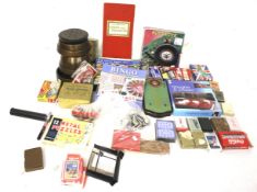 A large collection of vintage games. Including a noughts & crosses set, roulette, etc.